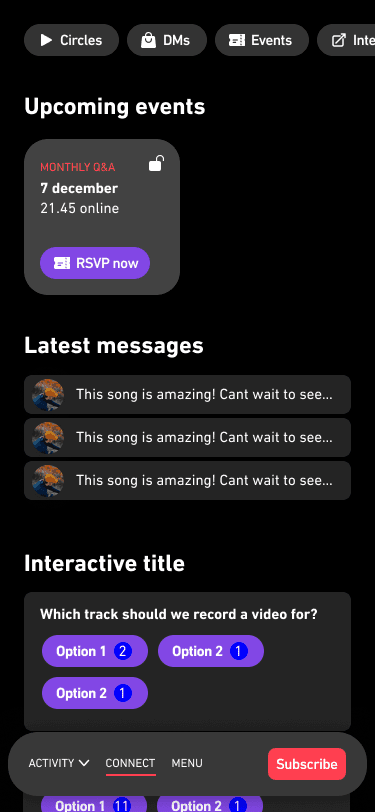 Mobile release screen showing locked access state.